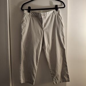 Caribbean Joe Women's Light Khaki Corded Chinos